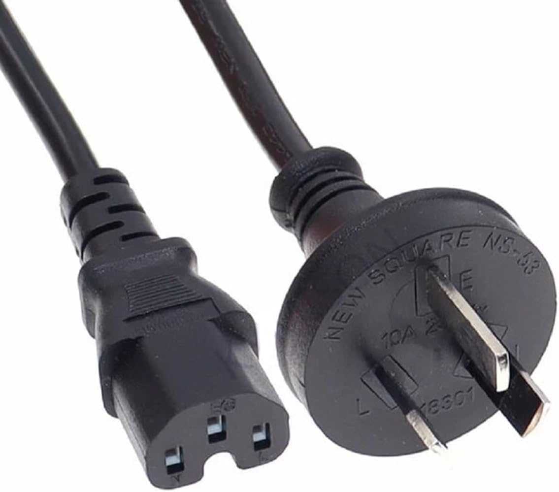 NEMA 5-15P to C15 Heavy Duty Power Cord, US Standard 3 Prong to C15 Power Extension Cable, 14 Gauge, 15A/125V, UL Listed, Black, 10ft/3m, for Routers, Switches, Data Center, Server Equipment