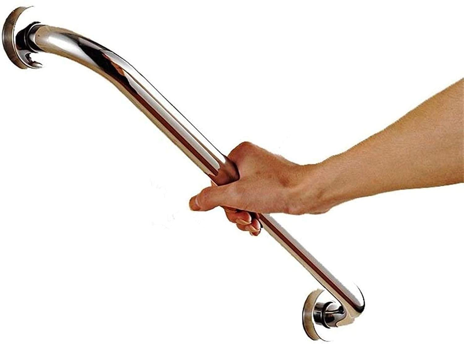 Barras de Agarre Reposabrazos de Seguridad de Acero Inoxidable Grueso Pasamanos de baño Barra de Agarre de Seguridad para Personas Mayores, Barra Antideslizante de baño sin Barrera