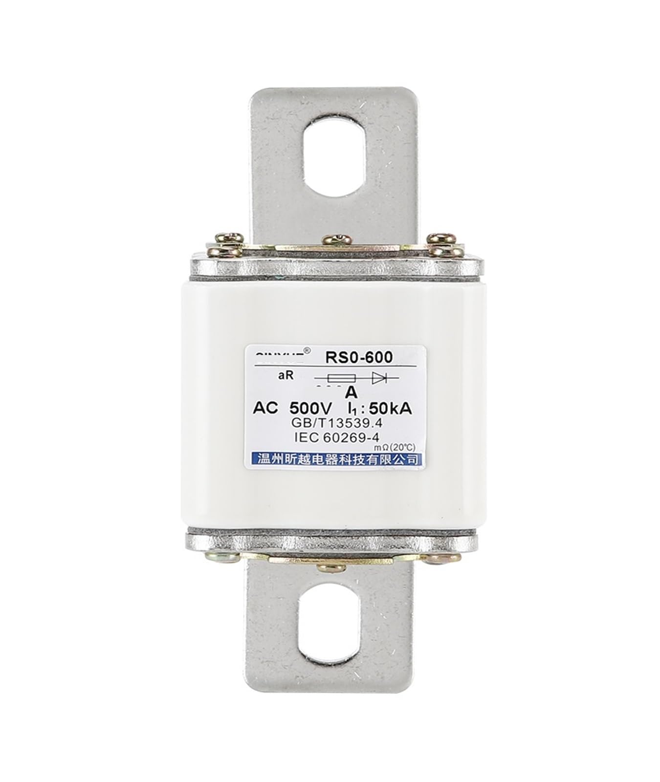 Fusible rápido RS0/RS3-500V 450A 500A 550A 600A 630A Fusible cerámico Fusible RSO