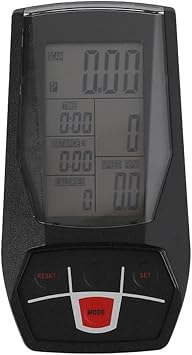 Indoor Cycling Bike & Exercise Bike Monitor Speedometer Stationary Bike Computer Monitor Gym Accessories, Black