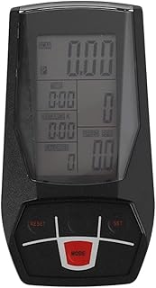 Indoor Cycling Bike & Exercise Bike Monitor Speedometer Stationary Bike Computer Monitor Gym Accessories, Black