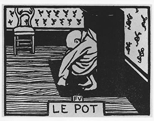 Peinture murale Poil: le Pot Jules Renard Vallotton sur toile
