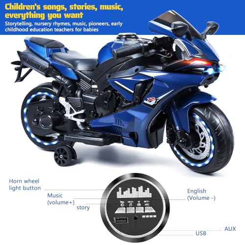 Maixhae 12V Kids Electric Motorcycle