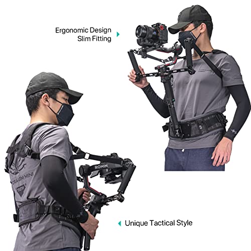Tilta Lightweight Gimbal Support Vest Compatible with RS 2/RS 3 Pro/RSC 2/RS 3 Gimbal, Camera Video Filmmaking Rig Accessorie GSS-T04 - Image 4