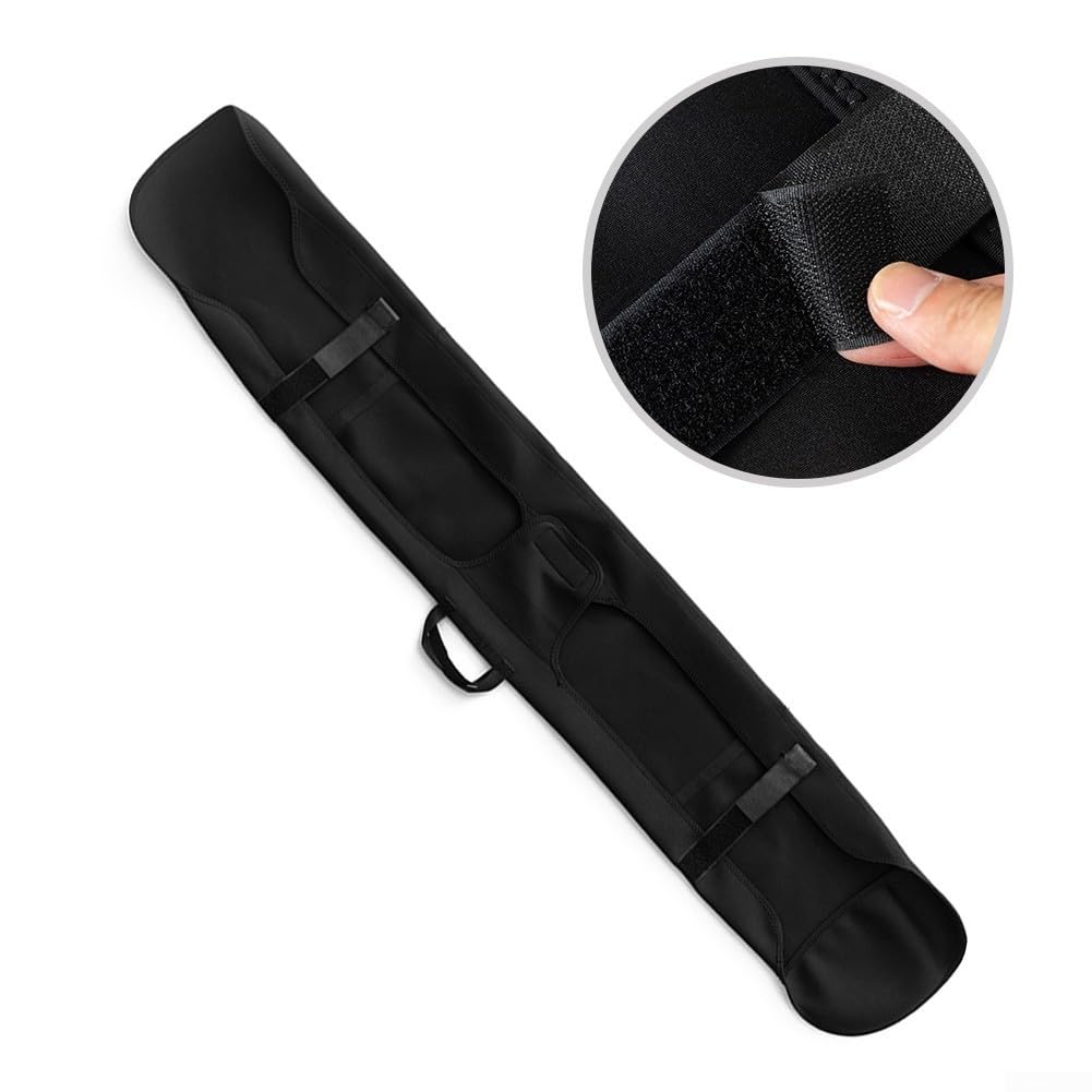 EasyByMall Housse de protection en néoprène pour snowboard avec poignée de transport confortable et extensible