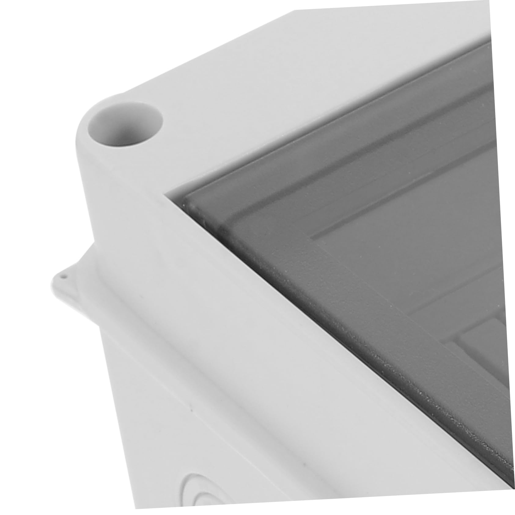 iplusmile Scatola di Giunzione Elettrica per Esterni Coperchio della Scatola Interruttore in Plastica Abs Ampia Capacità per Cablaggio di Illuminazione e Apparecchiature