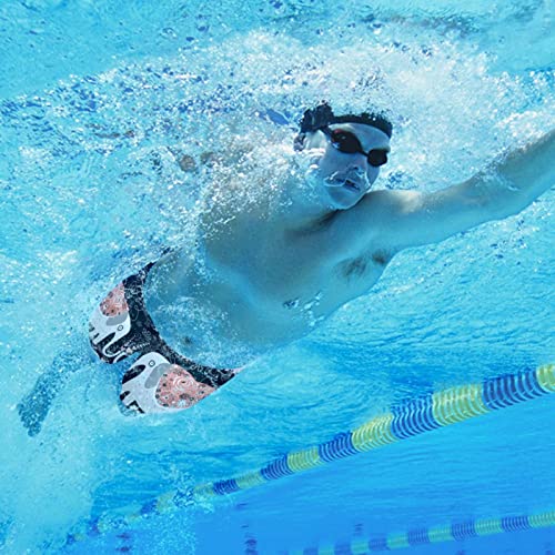 Swim jammers de hombre negros con girasoles para entrenamiento largo 5