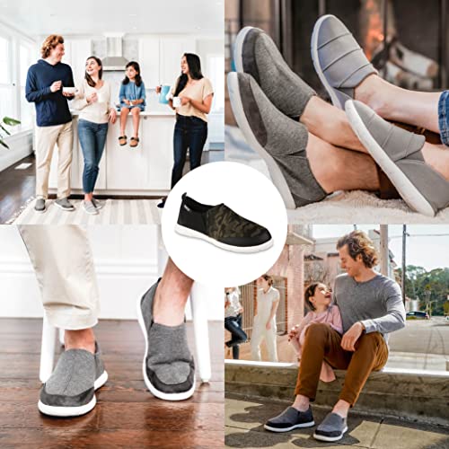 Image of Men's Zenz Active Slip-On: Ultra-Soft Casual Shoes with Flexible Support & Breathable Mesh