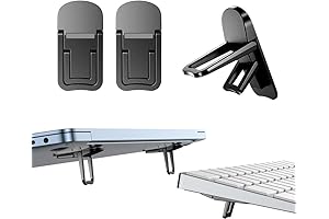 2PCS Zinc Alloy Mini Invisible Laptop Stand