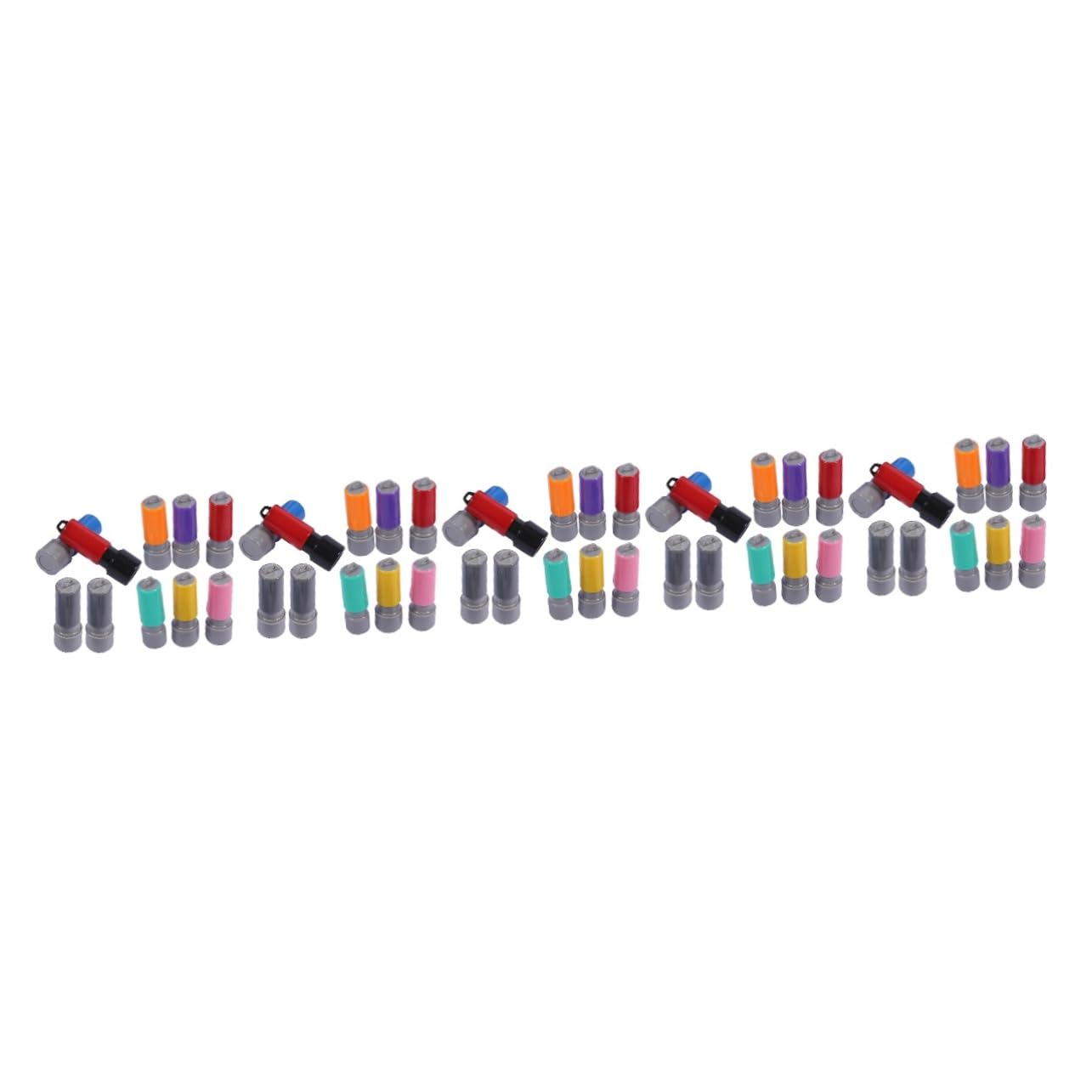 Angoily 5 Set Timbri Te Per Incisione Timbri Per Creazione Personalizzati Design Per Progetti Diy E Regali Festivi 10 Pezzi*5