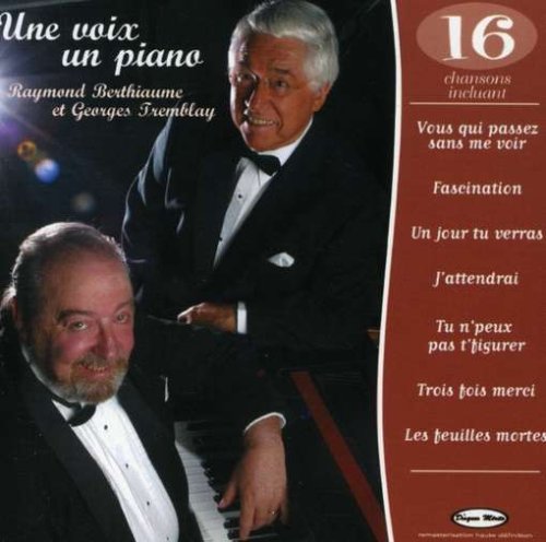 Une Voix Un Piano [Audio CD]