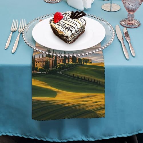 Servilletas de Tela Tuscan Italy Paquete 4 piezas miniatura 4