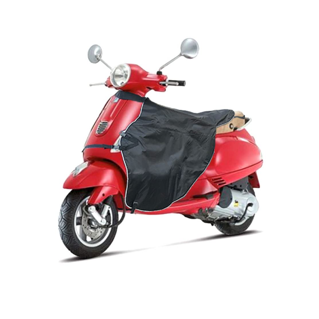 Couvre-Jambe de Scooter Motorcycle Tablier Protecteur de la Jambe étanche Ruban réfléchissant Le Vent Noir pour la Pluie Froide conducteur d'hiver pour Les vélos pour Enfants