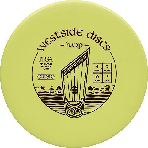 Westside Discs Origio Harp Putter Golf Disc [Colors May Vary] - 173-176g