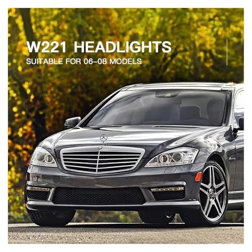 Feux de brouillard Benz Classe S W221 résolvant le manque de visibilité par temps de pluie