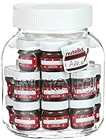 Ferrero nutella (R) Friends Edition – Personalisierbare Mini nutella (R) Gläser für ein individuelles Geschenk – 21 x 30 g