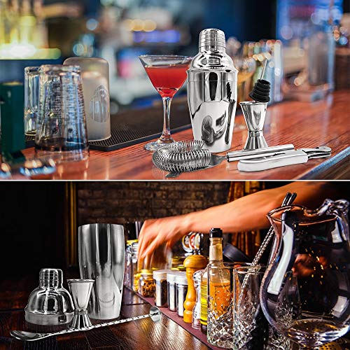 Set Coctelera Bartender Acero Inoxidable 750 ml miniatura 7