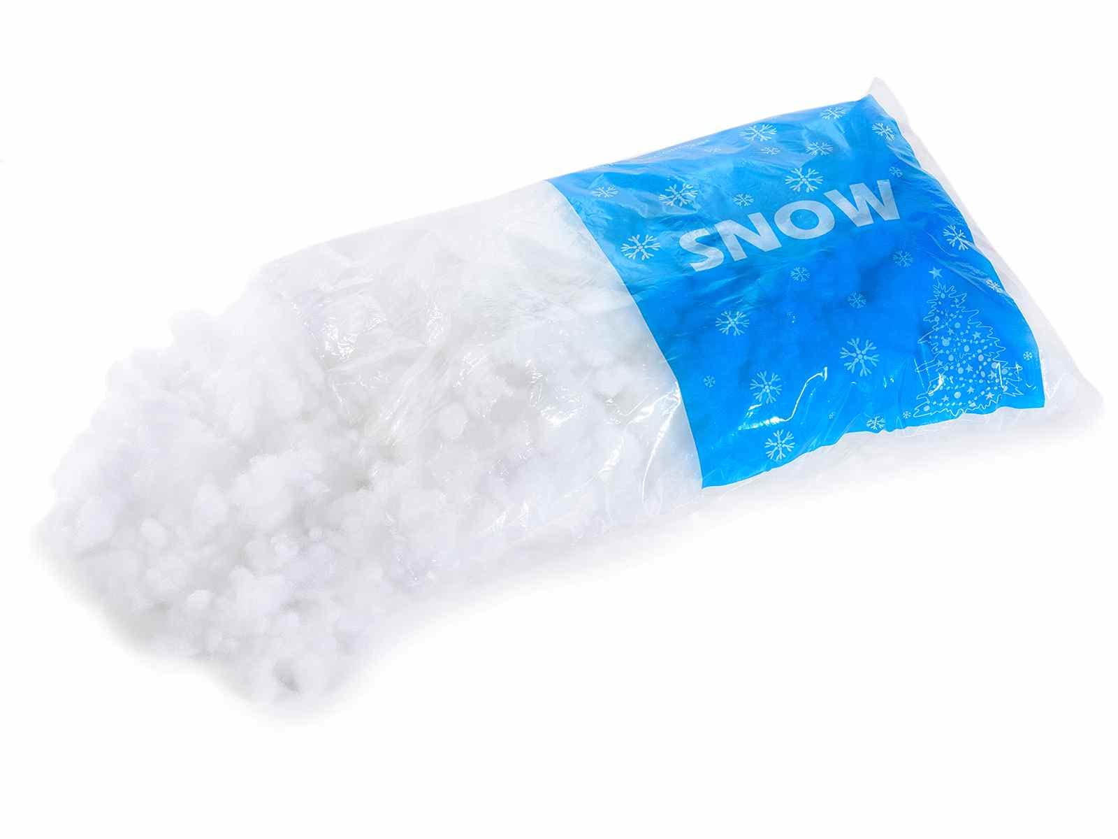 Gruppo Maruccia - Neige artificielle à Batuffoli - Décoration de Noël pour maison, vitrines, crèches - Lot de 510 grammes - Décoration de Noël