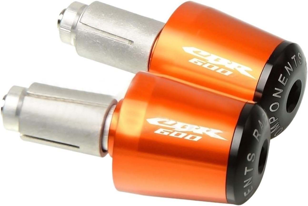 Bar Ends Motorcycle Handlebar Grips Handle Bar End Cap Compatible with Hon Da CBR 600 CBR600 F2 F3 F4 F4i 1991-2007 1992 1993 1994 1995