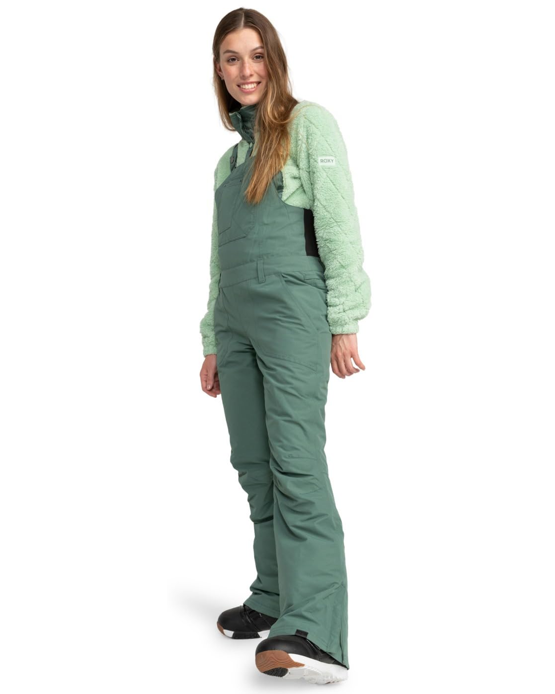 Roxy Rideout Bib Pt - Pantalon de Neige - Décontracté - Femme