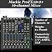 Mackie ProFX10v3+ 10-Channel Mixer with Effects and Bluetooth Bundle with 4 XLR Cables and Closed-Back Studio Mixing Headphones.