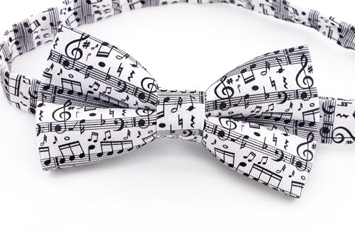 Image of OCIA Cute Pattern Pre-tied Bow Tie Adjustable Bowties for Adult & Children