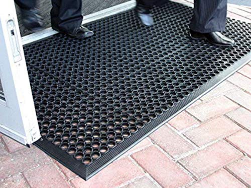 Grande Tappeto Gomma Bordo Anti Inciampo 60x90 cm