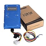10L0L Golf Cart Voltage Reducer 30 Amp, 36V 48V to 12V DC Converter with 360 Watt Dual Power Source...