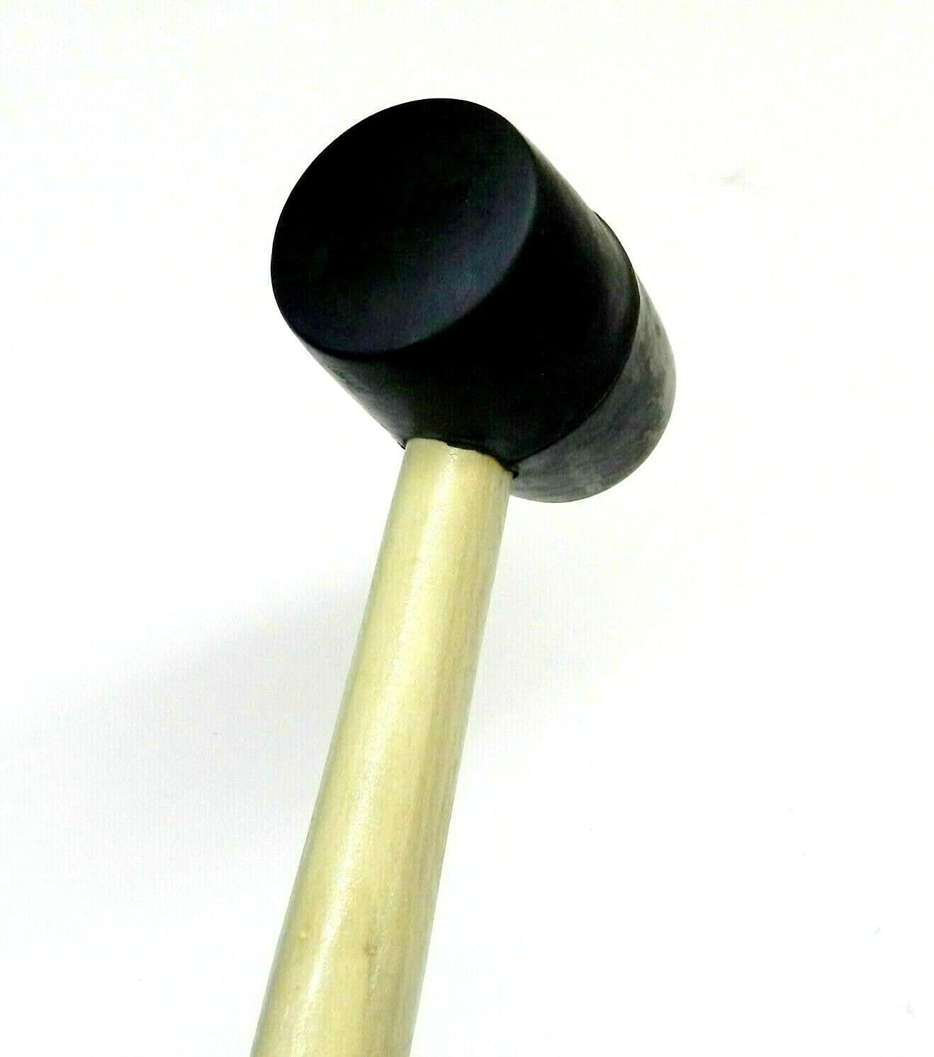 Rubber Mallet 8 oz Hard Rubber Hammer Jewelry Making Metal Forming Tool