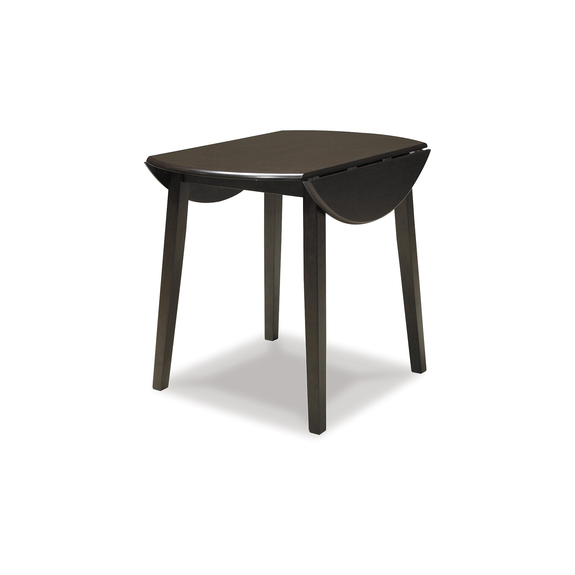 Signature Design by Ashley Hammis Dining Room Drop Leaf Table, Dark Brown