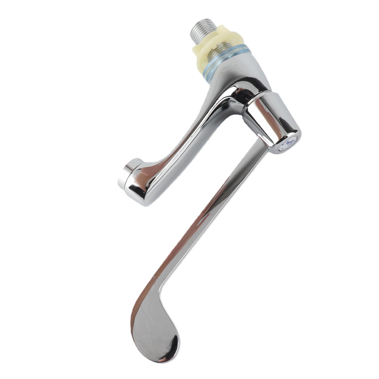 Rubinetto Dell'Acqua della Medicina Della Maniglia Lunga, G1/2in Rubinetto Singolo del Bacino Dell'Acqua Fredda, in Copper, Rubinetti per Lavandini per Ospedale e Laboratorio