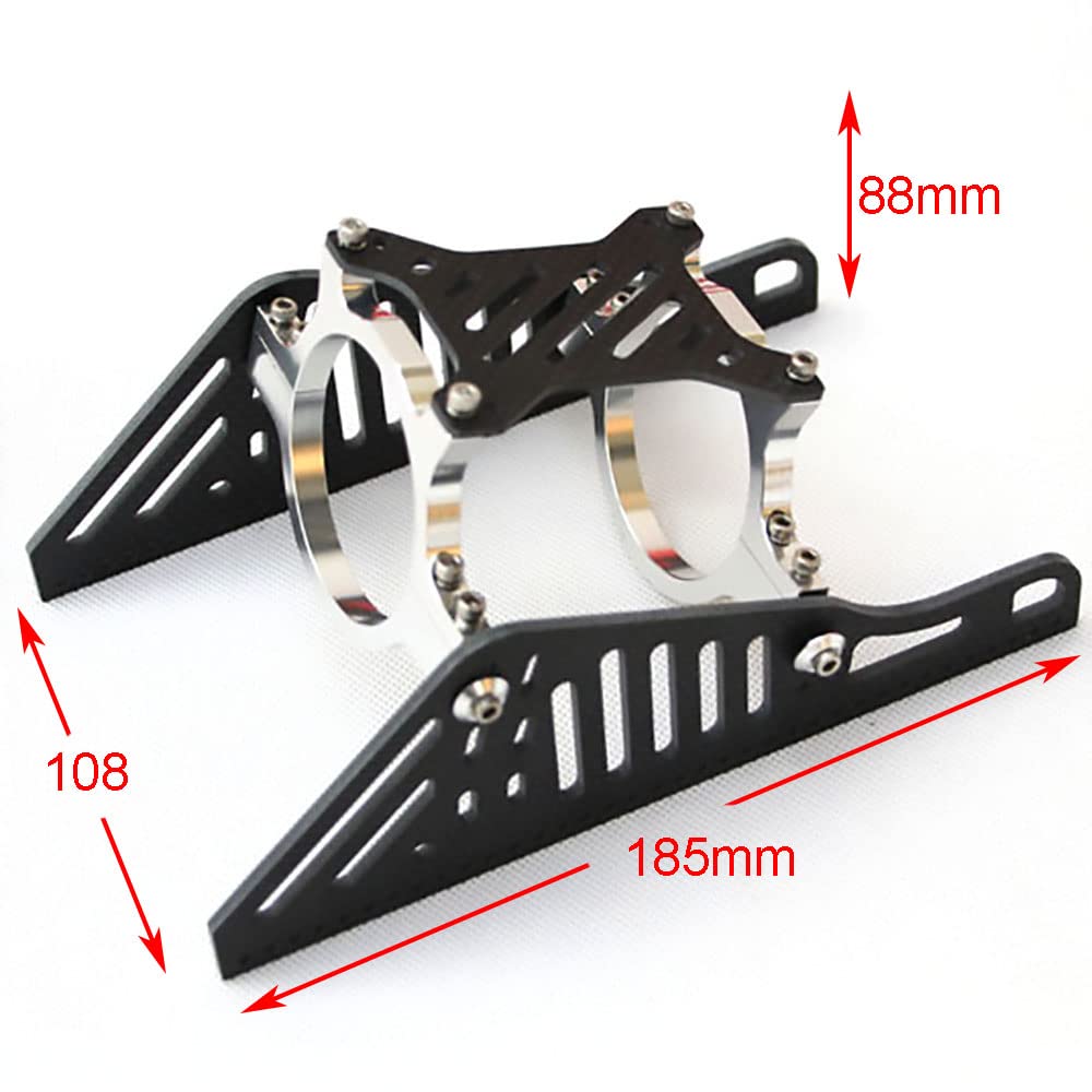 Carbon Fiber 56mm Motor Mount Motor Bracket for Brushless Motor 5682 5692 56104 Motor RC Boat Speed Racing Boat