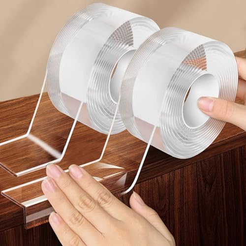 2Pack Baby Proofing Edge Protector for Baby,1.57in x 9.84ft,Clear Edge Protector Strip Sharp Edge...