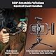 SMALLRIG All-in-One Universal Quick Release Phone Rig Kit Pro, Smartphone Video Rig mit LED-Licht Mikrofon QR-Stativ Doppelgriffen Powerbank-Halterung für iPhone 16 15 14 für Samsung für Pixel – 4704