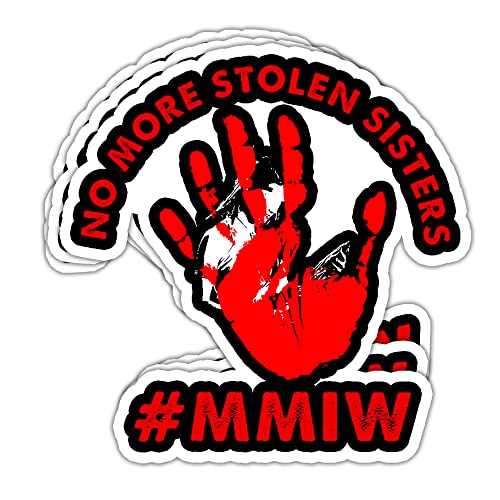 Image of TODOLIA (3Pcs-3in) No More Stolen Sisters MMIW Sticker Missing & Murdered Indigenous Women Sticker Indigenous Native American Gift Decoration Laptop Tablet Vehicle Planner Helmet Bumper