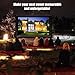 PioneerWorks 14 FT Inflatable Projector Screen， Outdoor Movie Screen Blow Up for Movie Parties Backyard Outside with Air Blower and Carry Bag, Front and Rear Projection