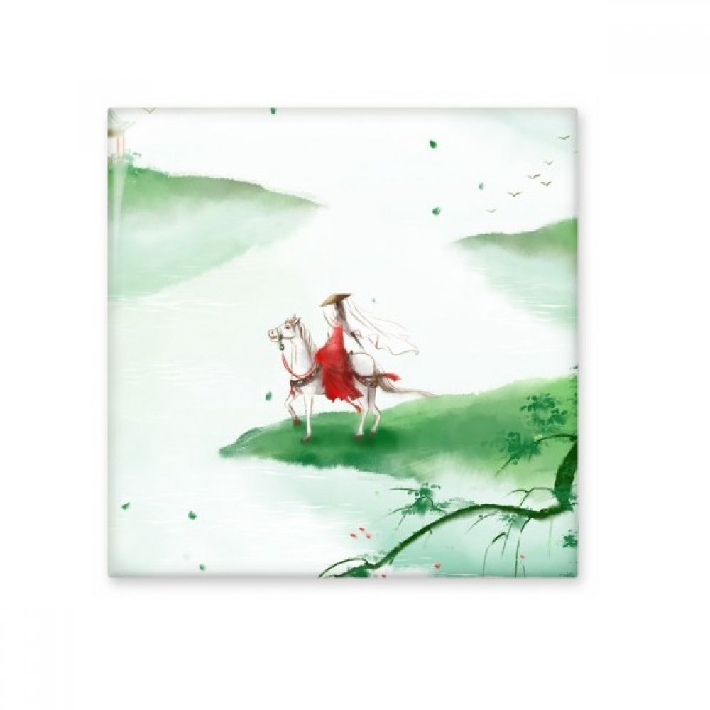 Carreau de céramique aquarelle cheval pour cuisine et salle de bain