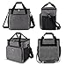BAGLHER Coffee Maker Travel Bag Compatible with Keurig K-Classic、Keurig K-Elite、Keurig K-Compact or Other Accessories, Portable Coffee Maker Case with Shoulder Strap for Travel, Grey