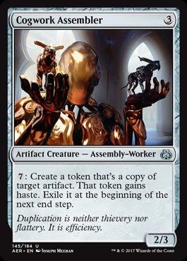 Magic The Gathering - Cogwork Assembler (145/184) - Aether Revolt