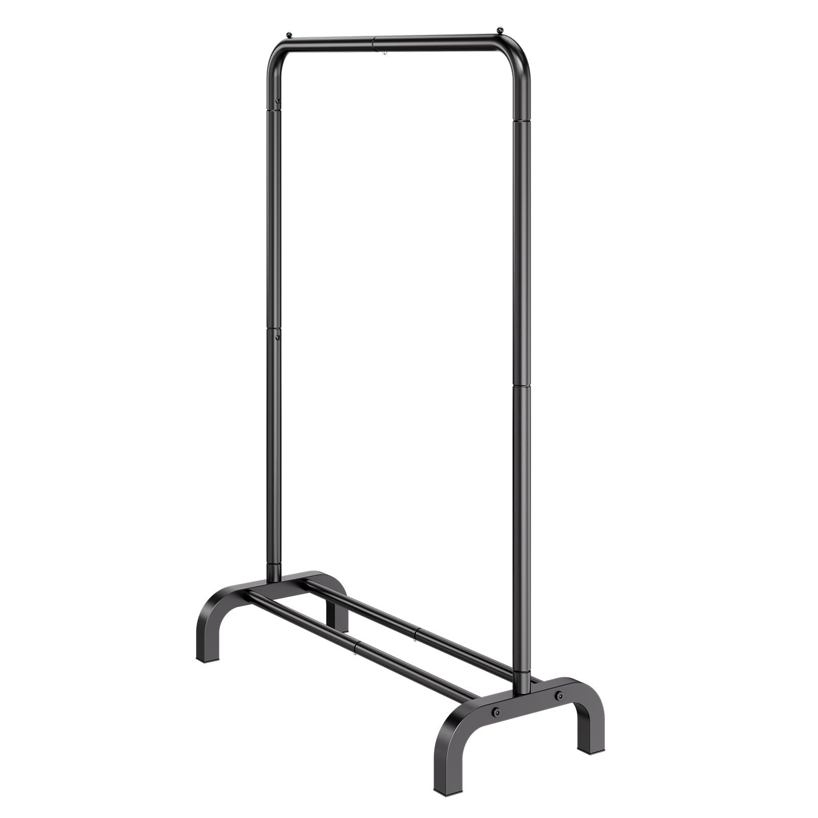 VEVOR Stand Appendiabiti Barra Singola Ripiano Singolo da Appendere per Camera da Letto Soggiorno, Appendiabiti in Acciaio al Carbonio Q235 Diametro del Tubo 25,4 mm, Stand Appendiabiti Peso di 2,9 kg