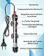 NETONDA Aquarium Heizung 30l 25W Aquarium Heizstab einstellbar Aquariumheizer mit Thermostat Regelheizer für Fischtanks und Aquarium (20-34°C, 25W)