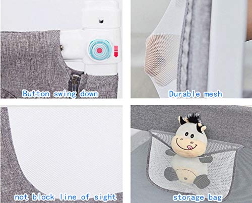 Lsbod Bed Rail For Toddlers,Baby Bed Rail Guard For Kids,Safety Side Bedrail For Twin,Double,Full,Queen,King Size Bed(1Side 59" Lx27 H) #TOP3