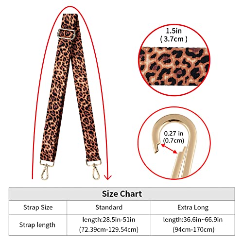 Image of ZOOEASS Wide Shoulder Strap Adjustable Replacement Belt Crossbody Canvas Bag Handbag