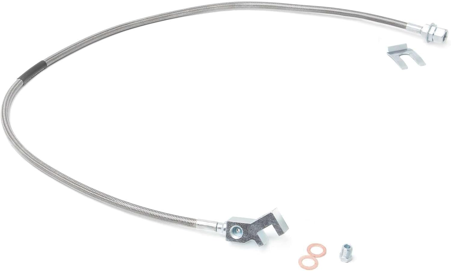 Rough Country Rear Stainless Brake Line for 1999-2004 Ford Super Duty - 89713