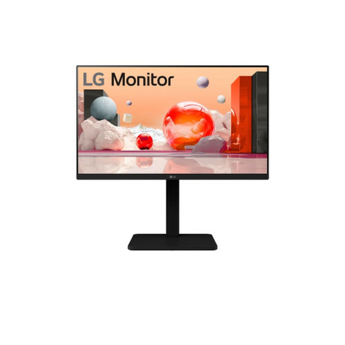 Monitor Profesional LG 24BA650-B 23.8"/ Full HD/ Multimedia/ Negro