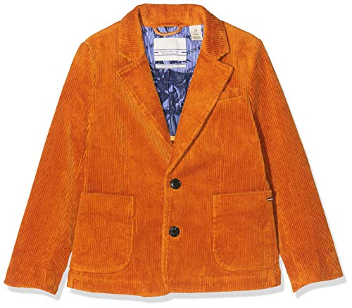 Scotch & Soda Corduroy Blazer (Ochre 1225), 128 (Taglia Produttore: 8) Bambino