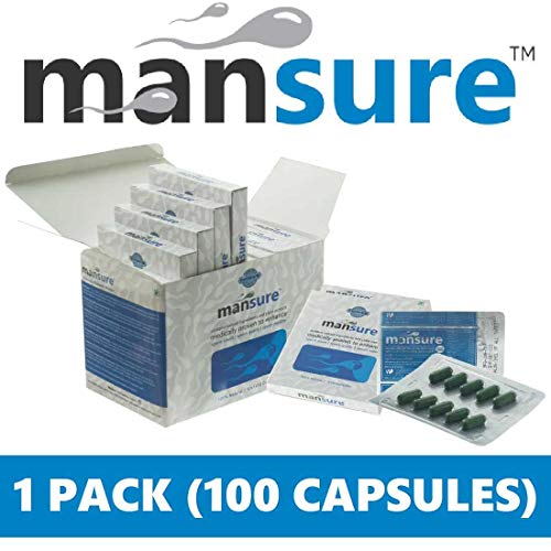 ManSure for Men - Pack of 1 (100 Vegetarian Capsules)