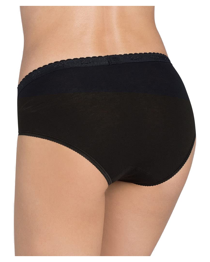 Sloggi Chic Midi Lot de 12, Noir , 48