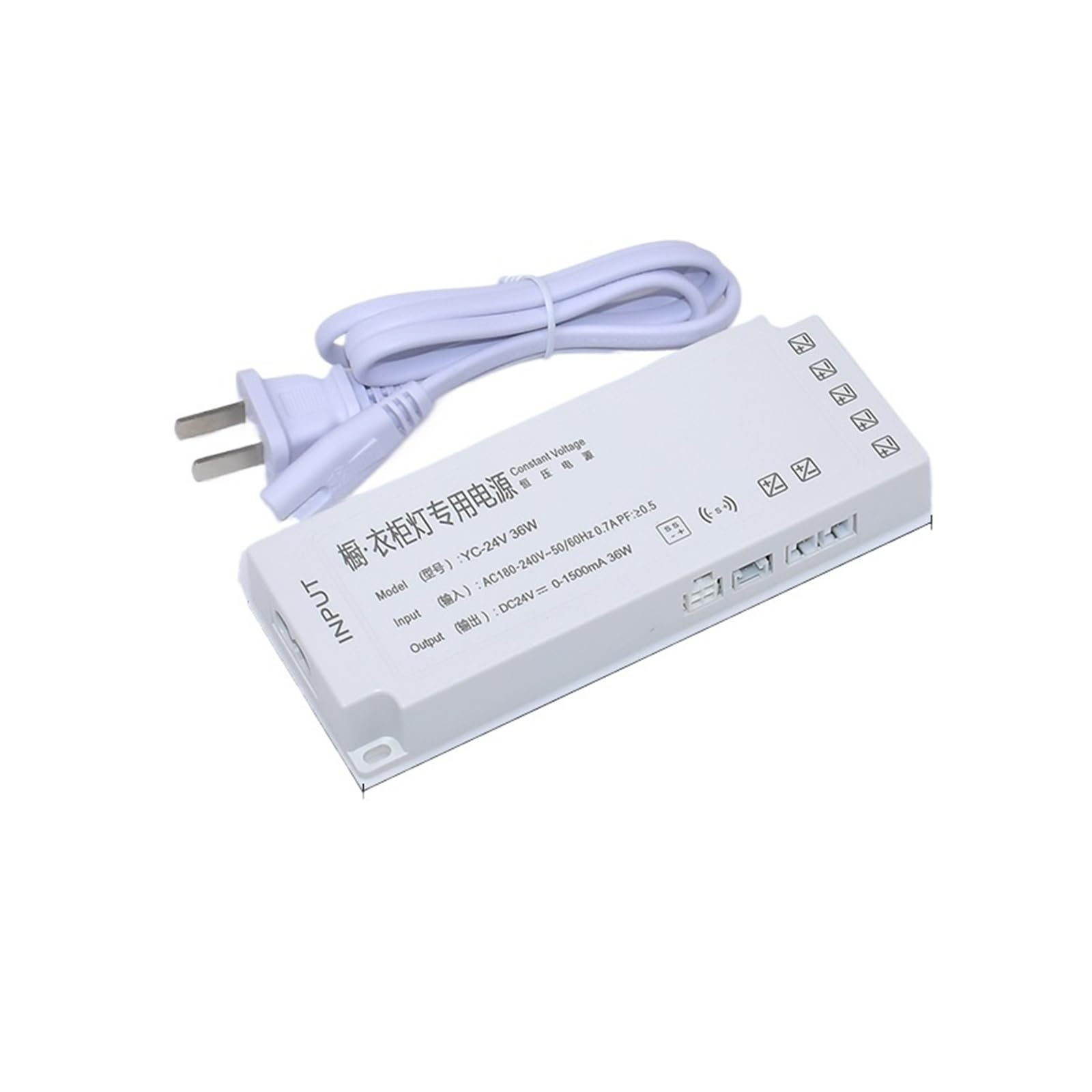 Driver LED 24V 36W pour résoudre les coupures d'éclairage meuble