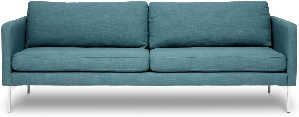 Chrome Furniture Leg for Sofa Couch Cabinet Nightstand Bed, Modern Replacement Leg 6" H Adjustable Height, 4 pc